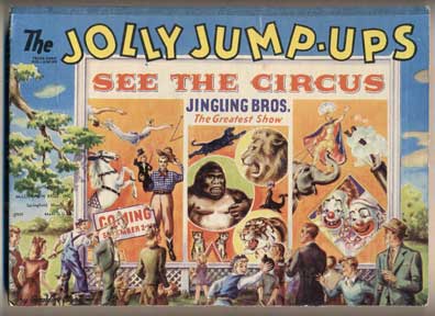 Item #47342 The Jolly Jump-Ups See the Circus. Geraldyne Clyne.