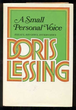Item #48506 A Small Personal Voice. Doris Lessing