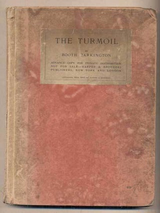 Item #48810 The Turmoil. Booth Tarkington