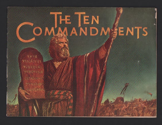 Item #49000 The Ten Commandments. Arnold Friberg.