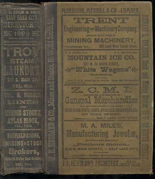 Item #49159 Salt Lake City Directory 1899. R. L. Polk