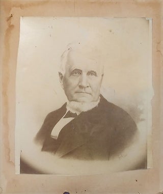 Item #49315 Large Format Photograph of President John Taylor, Mounted. John Hafen
