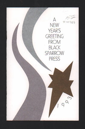 Item #49383 Those Marvelous Lunches (A New Year's Greeting from Black Sparrow Press 1993)....
