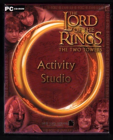 Item #49928 The Lord of the Rings: The Two Towers, Activity Studio (P.C. CD-ROM). J. R. R. Tolkien.