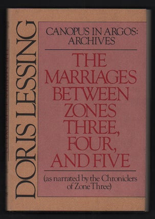 Item #50162 The Marriages Between Zones, Three, Four, and Five (As Narrated by the Chronicles of...