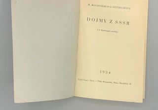 Dojmy z SSSR [Impressions of the USSR]