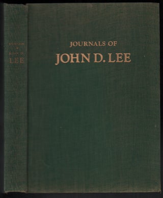 Item #50903 Journals of John D. Lee, 1846-7 and 1859. John D. Lee, Charles Kelly