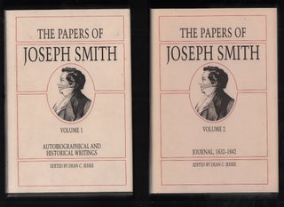 Item #51509 The Papers of Joseph Smith (2 volumes). Joseph Smith, Dean C. Jessee