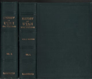 Item #51525 Utah Since Statehood: Historical and Biographical (4 volumes). Noble Warrum