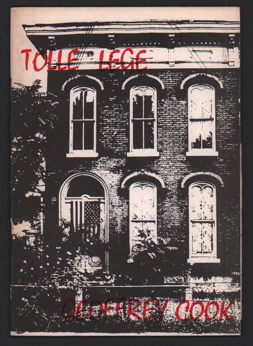 Item #52436 Tolle Lege- witness & the league. Geoffrey Cook.