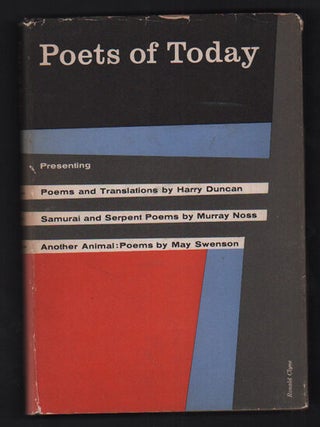 Item #53106 Poets of Today. May Swenson, Harry Duncan, Noss Murray