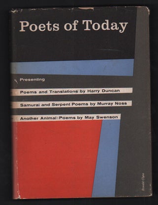 Item #53106 Poets of Today. May Swenson, Harry Duncan, Noss Murray