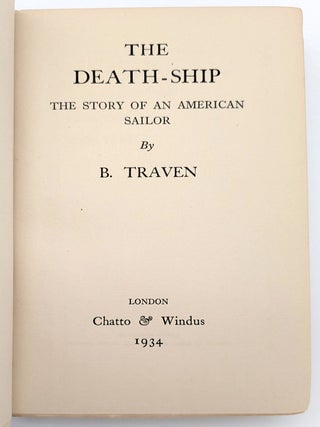 The Death Ship: The Story of An American Sailor