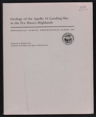 Item #54999 Geology of the Apollo 14 Landing Site in the Fra Mauro Highlands (U. S. Department of...