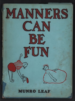 Item #55093 Manners Can Be Fun. Munro Leaf