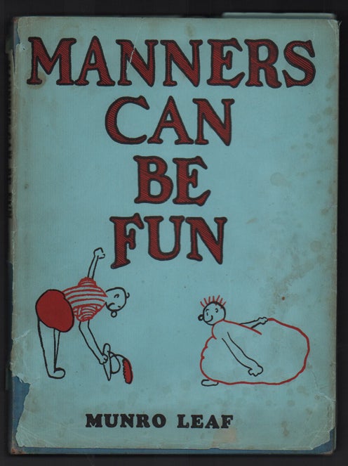 Item #55093 Manners Can Be Fun. Munro Leaf.