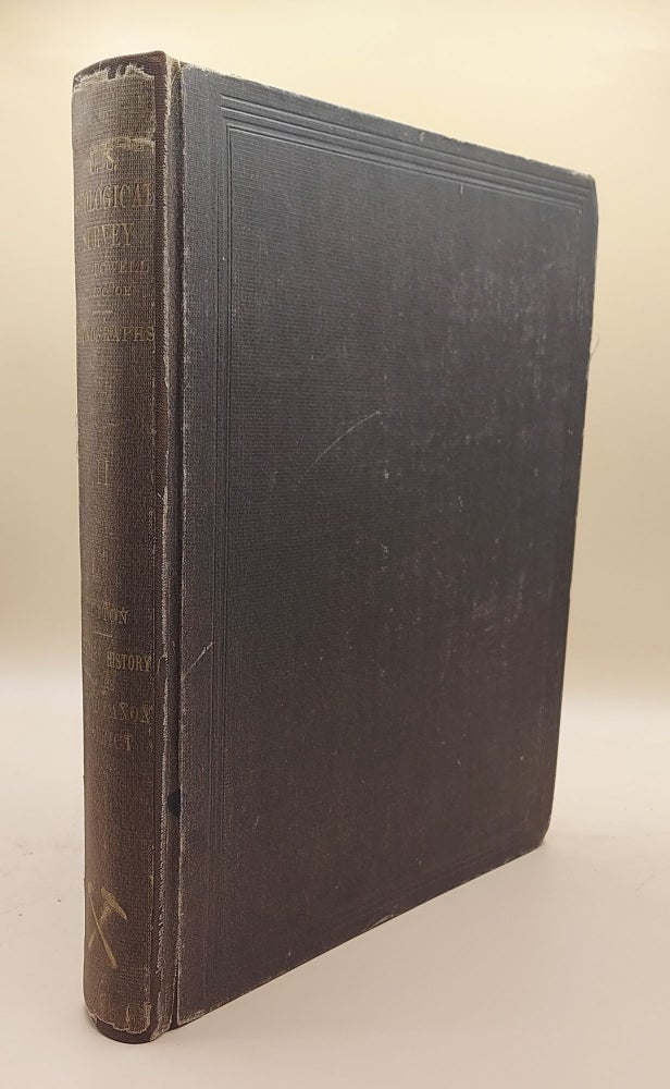 Item #55702 Tertiary History of the Grand Canon with Atlas to Accompany the Monograph on the Tertiary History of the Grand Canon District (two volume set). Clarence Edward Dutton.