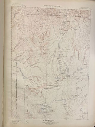 Monographs of the United States Geological Survey. Volume XXXII, Part II. Geology of the Yellowstone National Park. Part II. Descriptive Geology Petrography, and Paleontology; Atlas to Accompany Monograph XXXII on the Geology of the Yellowstone National Park