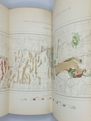 Report of the United States Geological Exploration of the Fortieth Parallel Made by Order of the Secretary of War According to Acts of Congress of March 2, 1867, and March 3, 1869, Under the Direction of Brig. and Bvt. Major General A. A. Humphreys, Chief of Engineers, By Clarence King, U. S. Geologist (Volumes I-VII); Atlas Accompanying Volume III on Mining Industry
