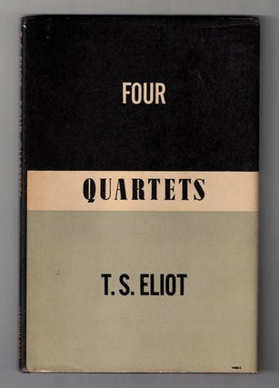 Item #56790 Four Quartets. T. S. Eliot