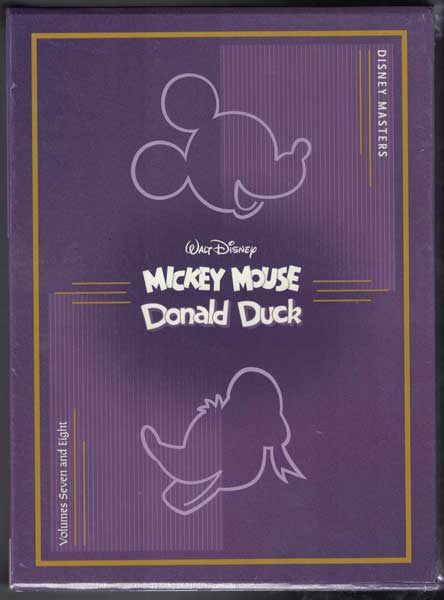 Item #56904 Disney Masters Collector's Box Set #4: Volumes Seven and Eight: Mickey Mouse / Donald Duck. Walt Disney, Paul Murry, Carl Barks, Romano Scarpa.
