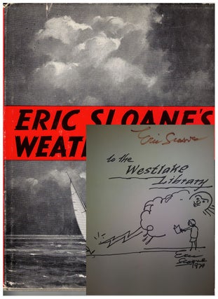 Item #56919 Eric Sloane's Weather Book (signed by Sloane). Eric Sloane