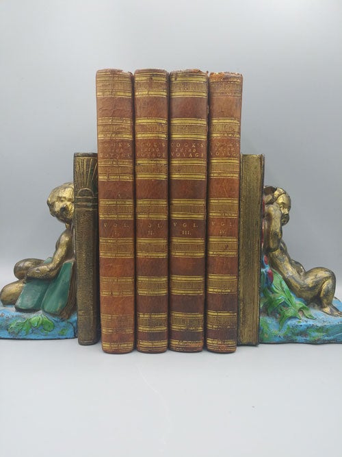 Item #56991 A Voyage to the Pacific Ocean; Undertaken by Command of His Majesty, for Making Discoveries in the Northern Hemisphere: Performed under the Direction of Captains Cook, Clerke, and Gore, in the Years 1776, 1777, 1778, 1779, and 1780. Being a Copious, Comprehensive, and Satisfactory Abridgement of the Voyage. In Four Volumes. James Cook, James King.