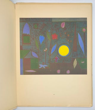 Item #57100 Ten reproductions in facsimile of paintings by Paul Klee (8 of 10 plates). Paul:...
