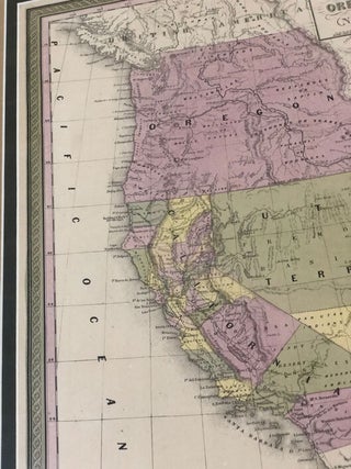 A New Map of the State of California, the Territories of Oregon and Utah, and the Chief Part of New Mexico