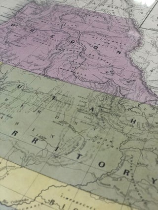 A New Map of the State of California, the Territories of Oregon and Utah, and the Chief Part of New Mexico
