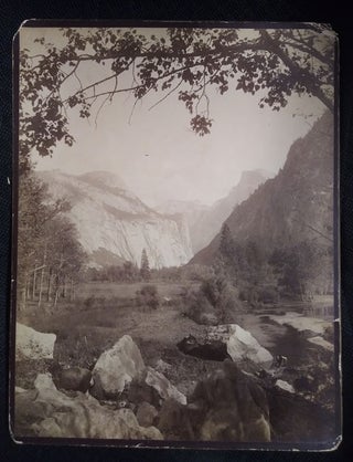 Item #57415 Home of the Storm Gods. Yosemite. Large Format Photograph, John K. Hillers