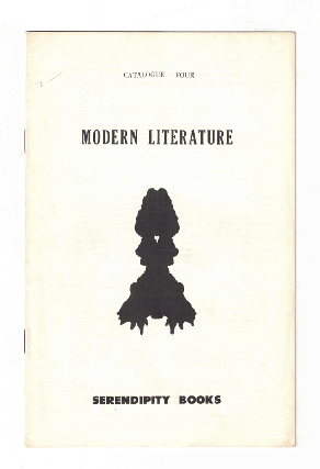 Item #57528 Serendipity Books Catalogue Four. Modern Literature. Peter B. Howard