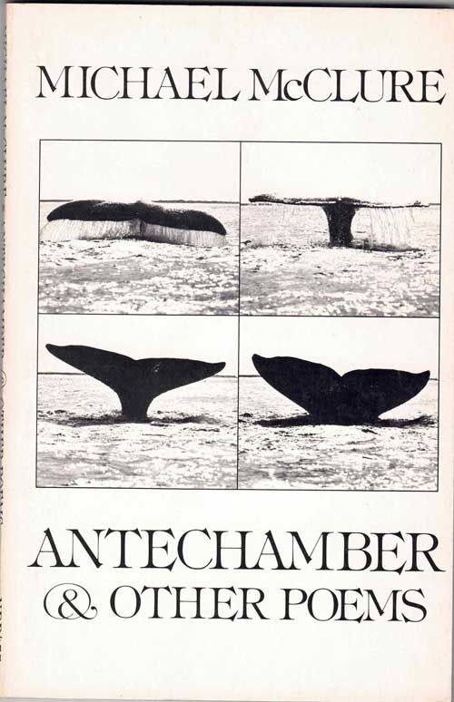 Item #57570 Antechamber & Other Poems. Michael McClure.