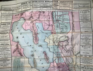 New Mining Map of Utah Showing the location of the Mining Districts over an extent of Territory 150 miles from North to South Compiled from U. S. Government Surveys and Other Authentic sources. By B. A. M. Froiseth Aided by H. R. Durkee