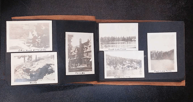 Item #57653 Album of Lake Tahoe Vacation Photos. Dorothy Federspiel.