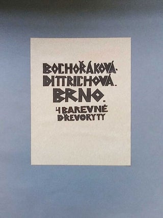 Brno. 4 Barevne Drevoryty
