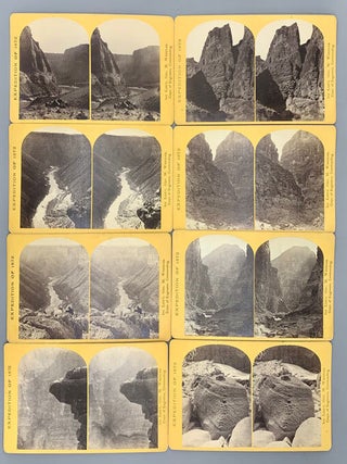 George M. Wheeler Survey Stereoview Collection. 20 Stereoviews