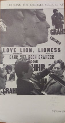 Item #57879 Looking for Michael McClure at the Corner of Haight and Ashbury (Portents #8). Samuel...