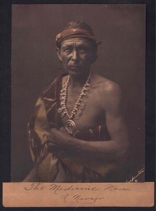 The Medicine Man, A Navajo. Ft. Lewis, Colorado