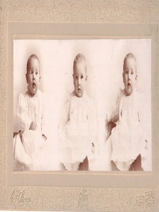 Item #57911 Baby Portrait. Charles Roscoe Savage