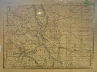 Item #59012 Colorado Railroads. Railroad, Map