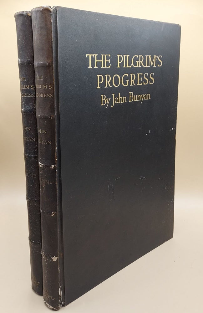Item #59105 The Pilgrim's Progress (The Hughes-Stanton / Hermes Pilgrim's Progress) - 2 volume set. John Bunyan, Blair Hughes-Stanton, Gertrude Hermes, Illustrators.