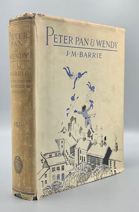Item #59131 J. M. Barrie's Peter Pan & Wendy (in a dust jacket). J. M. Barrie, Gwynedd M. Hudson
