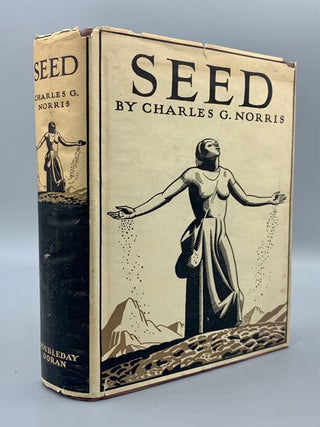 Item #59165 Seed: A Novel of Birth Control. Charles G. Norris, Rockwell Kent, Dust jacket design