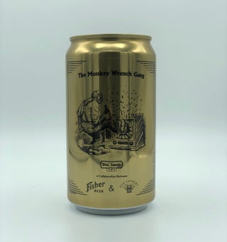 Item #59220 "Doc Sarvis" Commemorative Monkey Wrench Gang Beer Can