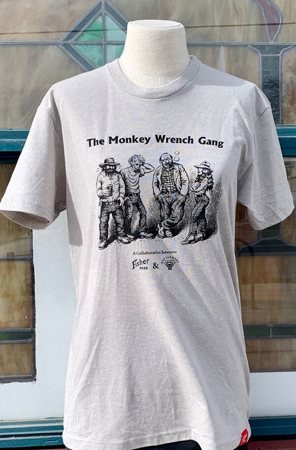 Monkey Wrench Gang Beer T-Shirt - A Collaboration Between Ken