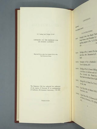 The Zamorano 80: A Selection of Distinguished California Books Made by Members of the Zamorano Club