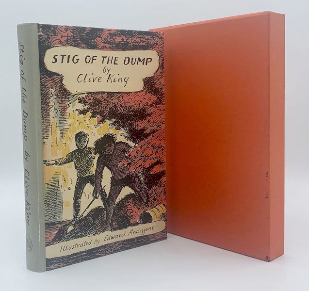Item #59748 Stig of the Dump. Clive King, David Almond, Introduction.