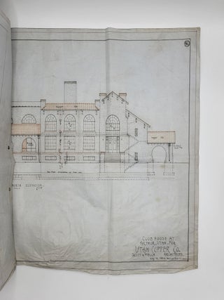 Club House at Arthur, Utah. For Utah Copper Co. July 12, 1924. Revised Aug. 25, 1924. Numbers 6 and 11