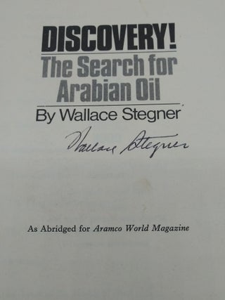 Discovery! The Search for Arabian Oil